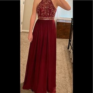 Bee Darlin, Maroon, Size 1/2